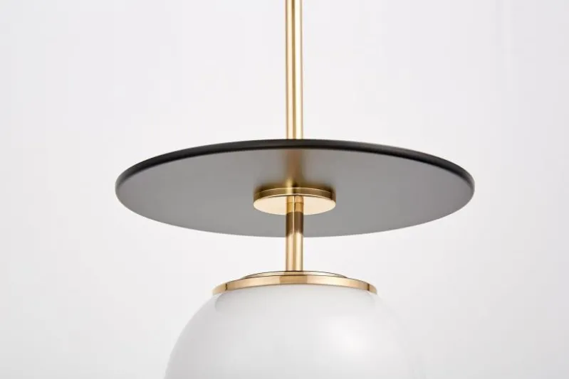 Lampada a sospensione di design moderno DALTONA W1 Nero Oro