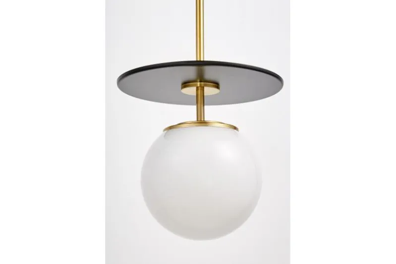Lampada a sospensione di design moderno DALTONA W1 Nero Ottone