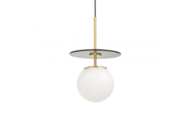 Lampada a sospensione di design moderno DALTONA W1 Nero Ottone