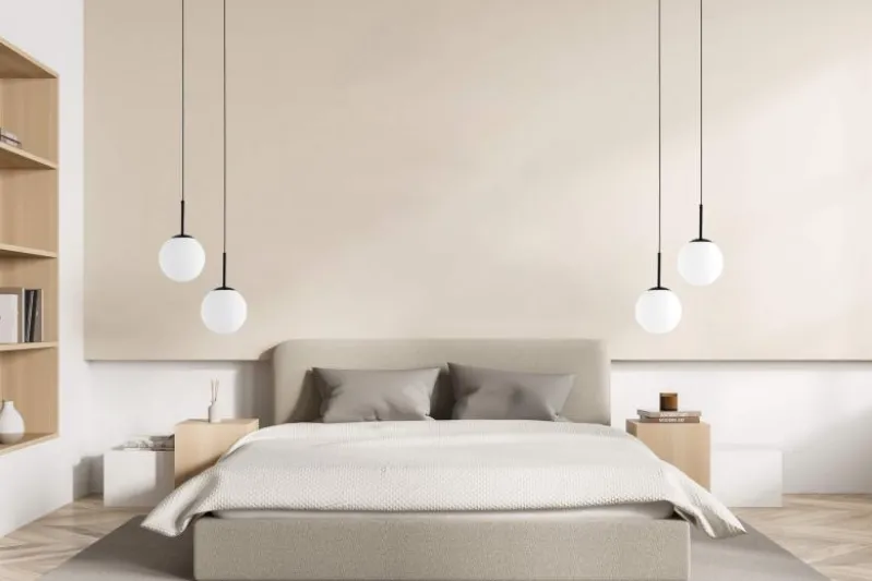 Lampada a sospensione di design moderno FREDICA W1 Nero