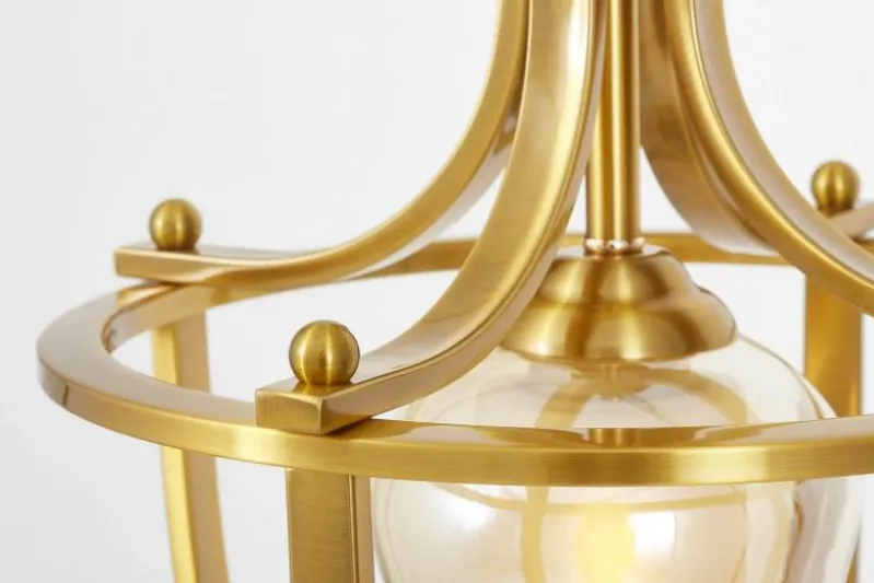 LAMPADA A SOSPENSIONE LOFT ORO BROOKLYN L1