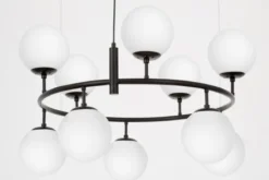 LAMPADA A SOSPENSIONE MODERNA BIANCO E NERO CEREDO NEO W10