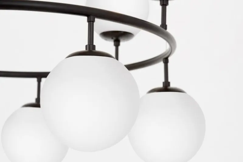 LAMPADA A SOSPENSIONE MODERNA BIANCO E NERO CEREDO NEO W10