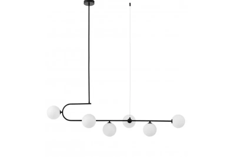 LAMPADA A SOSPENSIONE MODERNA BIANCO E NERO GROSEO W6