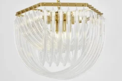 LAMPADA A SOSPENSIONE MODERNA BOSCONE D55 IN OTTONE
