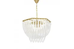 LAMPADA A SOSPENSIONE MODERNA BOSCONE D55 IN OTTONE