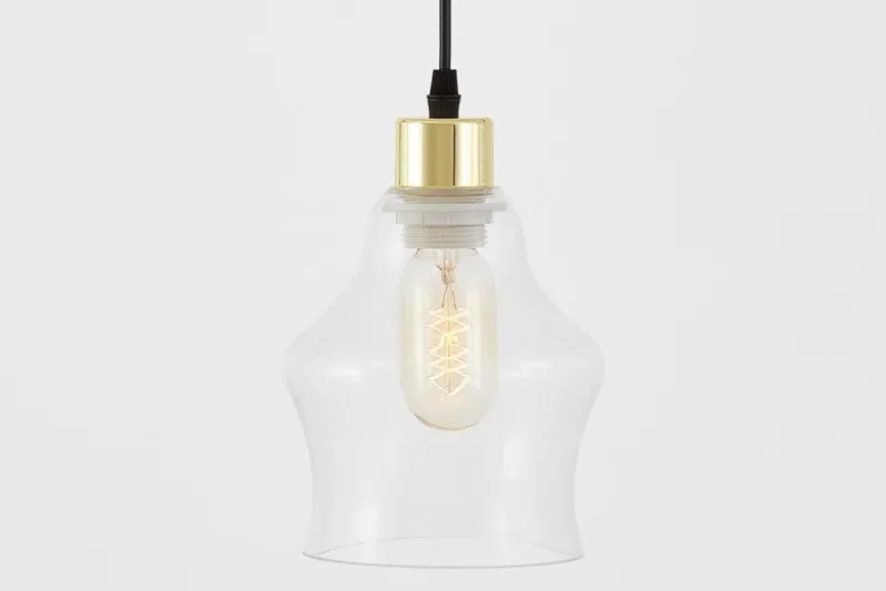 LAMPADA A SOSPENSIONE MODERNA CLASSICA MORO ORO 1B