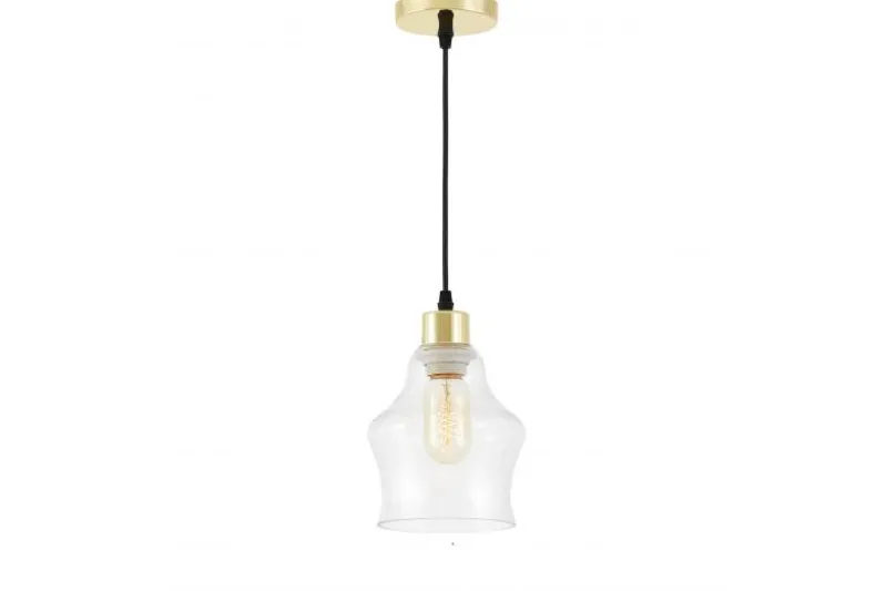 LAMPADA A SOSPENSIONE MODERNA CLASSICA MORO ORO 1B
