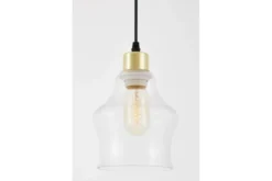 LAMPADA A SOSPENSIONE MODERNA CLASSICA MORO ORO 1B
