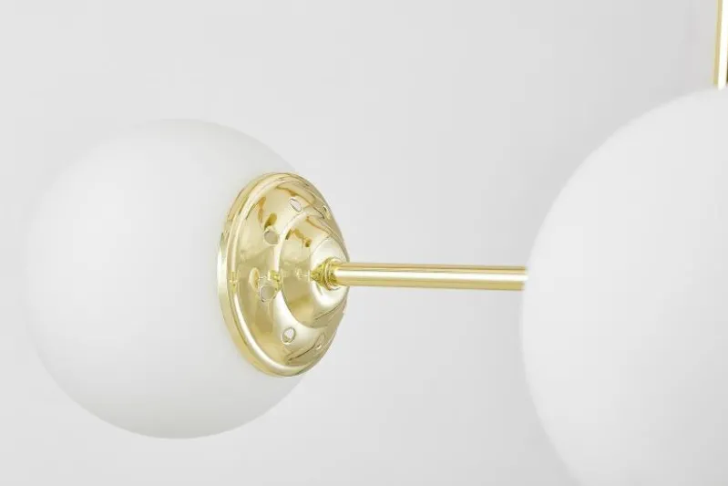 LAMPADA A SOSPENSIONE MODERNA CLASSICA ORO FINO RING W3