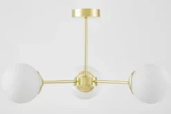 LAMPADA A SOSPENSIONE MODERNA CLASSICA ORO FINO RING W3