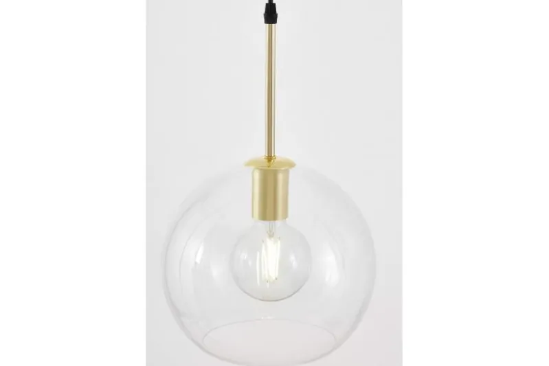 LAMPADA A SOSPENSIONE MODERNA CLASSICA ORO HALO W1