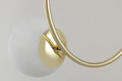 LAMPADA A SOSPENSIONE MODERNA CLASSICA ORO LEDO W2