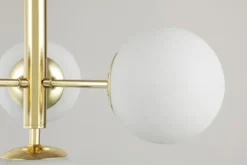LAMPADA A SOSPENSIONE MODERNA CLASSICA ORO LEDO W4