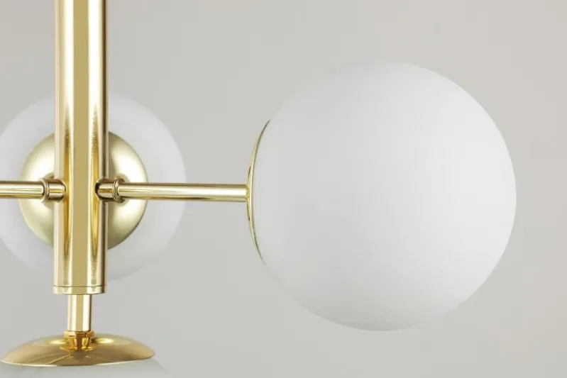LAMPADA A SOSPENSIONE MODERNA CLASSICA ORO LEDO W4