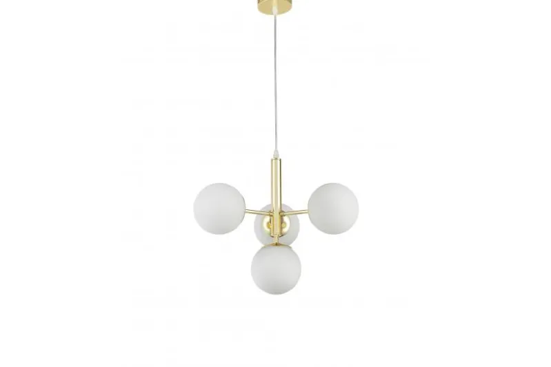 LAMPADA A SOSPENSIONE MODERNA CLASSICA ORO LEDO W4