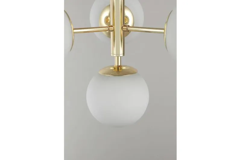 LAMPADA A SOSPENSIONE MODERNA CLASSICA ORO LEDO W4