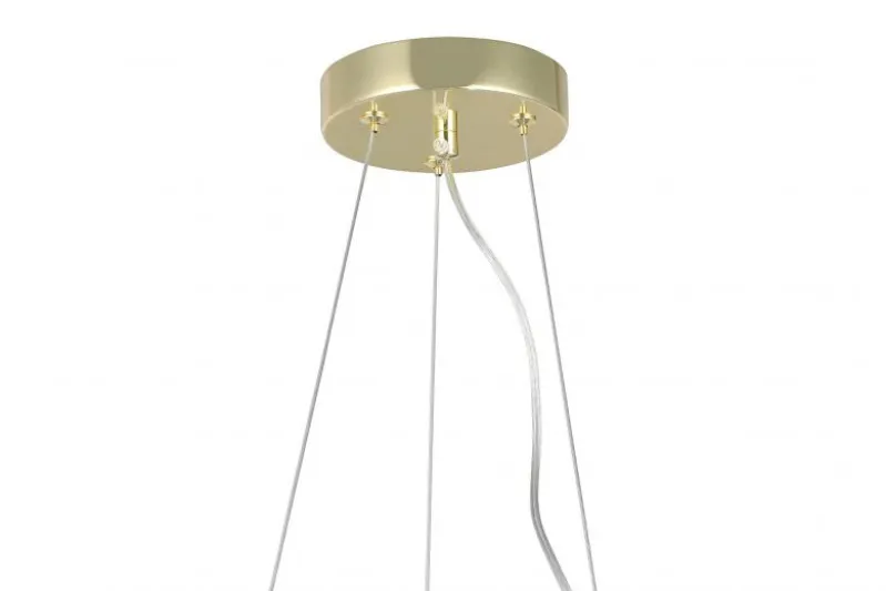 LAMPADA A SOSPENSIONE MODERNA CLASSICA ORO LEDO W9