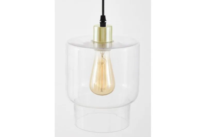 LAMPADA A SOSPENSIONE MODERNA CLASSICA ORO MORO 1C