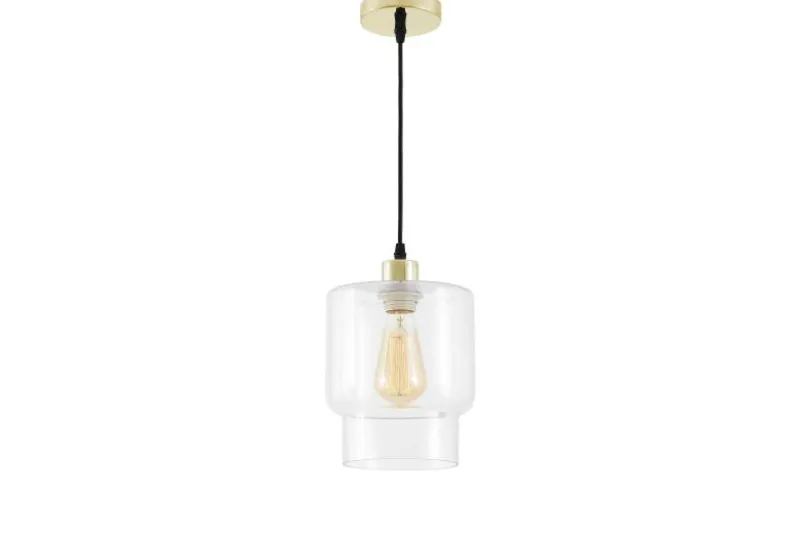 LAMPADA A SOSPENSIONE MODERNA CLASSICA ORO MORO 1C
