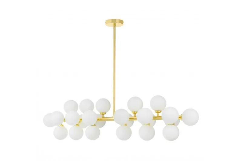 LAMPADA A SOSPENSIONE MODERNA CLASSICA ORO PETRICA W24