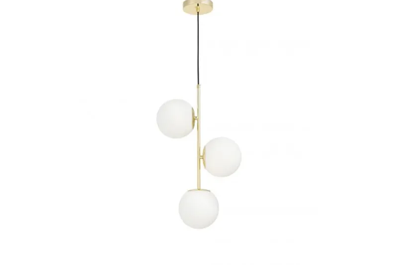 LAMPADA A SOSPENSIONE MODERNA CLASSICA ORO STELVIO W3