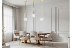 LAMPADA A SOSPENSIONE MODERNA CLASSIC GOLD VERO 1C