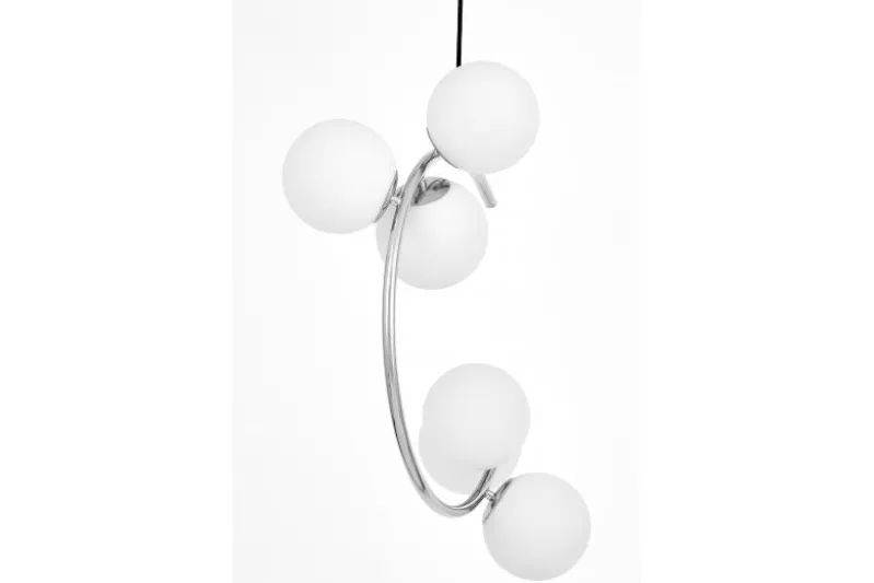 LAMPADA A SOSPENSIONE MODERNA CROMATA BONIO W6