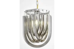 LAMPADA A SOSPENSIONE MODERNA CROMATA BOSCONE D30