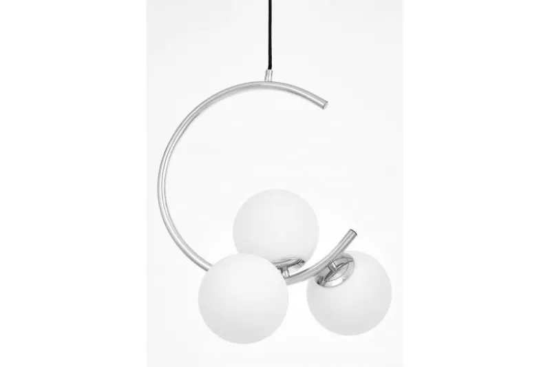 LAMPADA A SOSPENSIONE MODERNA CROMO BONIO W3