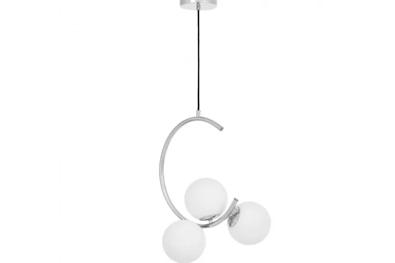 LAMPADA A SOSPENSIONE MODERNA CROMO BONIO W3