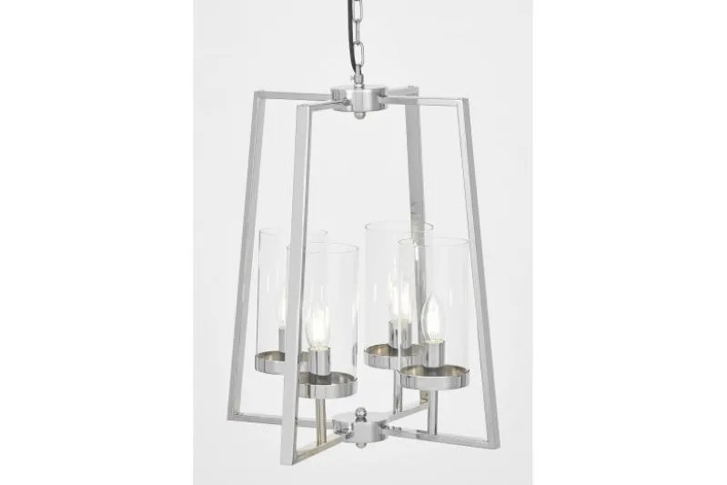 LAMPADA A SOSPENSIONE MODERNA CROMO FEDI W4