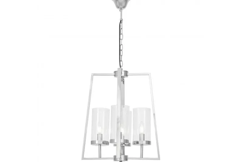 LAMPADA A SOSPENSIONE MODERNA CROMO FEDI W4