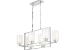 LAMPADA A SOSPENSIONE MODERNA CROMO LINO W8