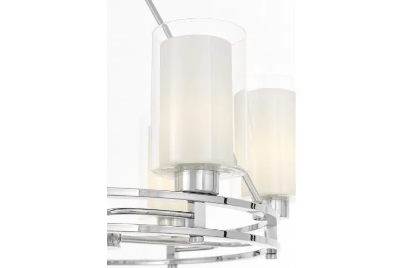 LAMPADA A SOSPENSIONE MODERNA CROMO MARIETTA W6