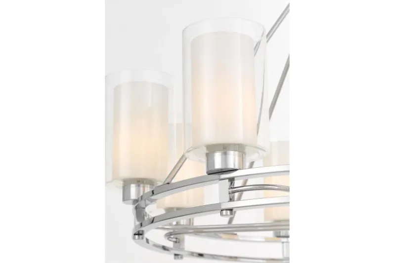 LAMPADA A SOSPENSIONE MODERNA CROMO MARIETTA W6