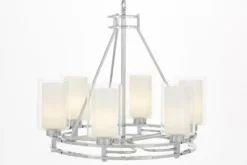 LAMPADA A SOSPENSIONE MODERNA CROMO MARIETTA W6