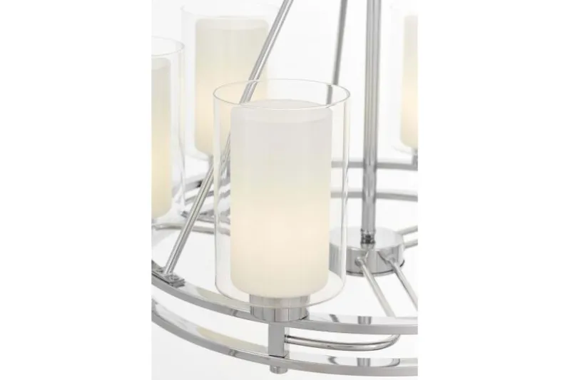 LAMPADA A SOSPENSIONE MODERNA CROMO MARIETTA W6