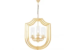 LAMPADA A SOSPENSIONE MODERNA CROMO MEGI W6