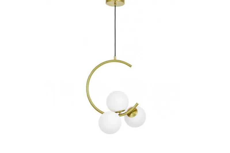 LAMPADA A SOSPENSIONE MODERNA IN OTTONE BONIO W3