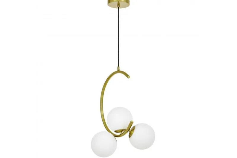 LAMPADA A SOSPENSIONE MODERNA IN OTTONE BONIO W3