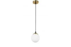 LAMPADA A SOSPENSIONE MODERNA IN OTTONE FINO W1
