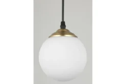 LAMPADA A SOSPENSIONE MODERNA IN OTTONE FINO W1