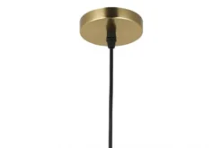 LAMPADA A SOSPENSIONE MODERNA IN OTTONE FINO W1