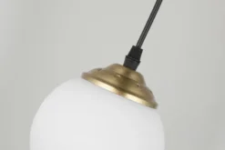 LAMPADA A SOSPENSIONE MODERNA IN OTTONE FINO W1