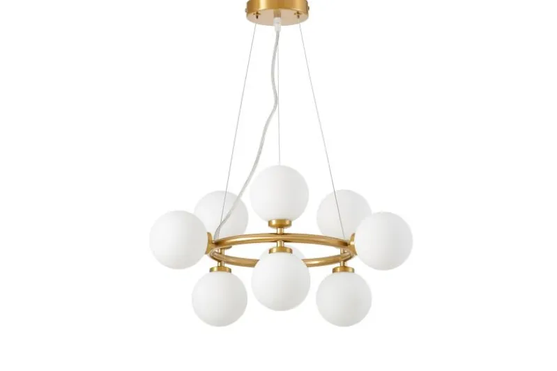 LAMPADA A SOSPENSIONE MODERNA IN OTTONE MARSIADA W9