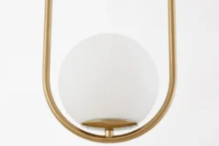 LAMPADA A SOSPENSIONE MODERNA IN OTTONE VERO 1B