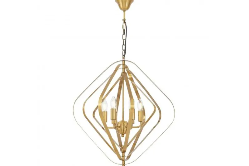 LAMPADA A SOSPENSIONE MODERNA IN OTTONE ZEWA W6