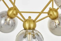 LAMPADA A SOSPENSIONE MODERNA IN OTTONE ZODIAC NEO