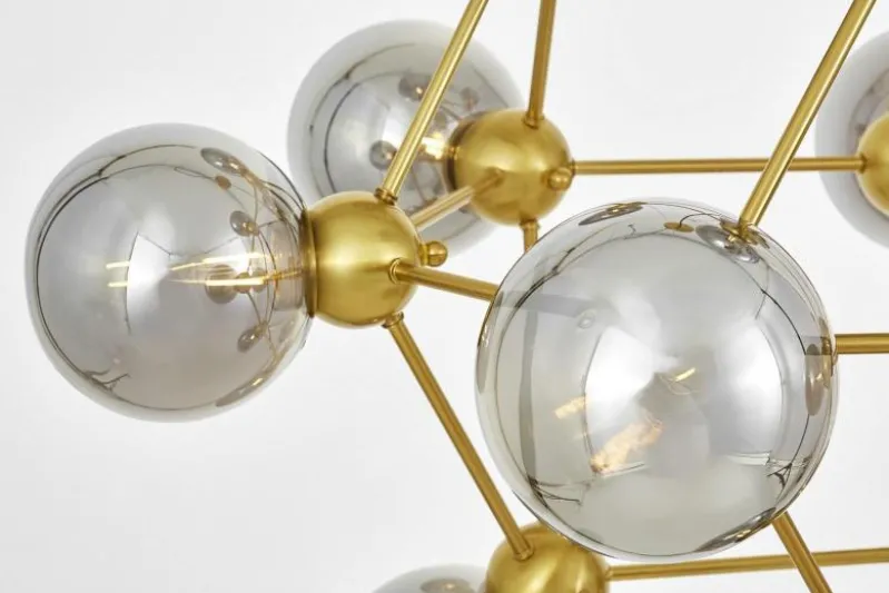 LAMPADA A SOSPENSIONE MODERNA IN OTTONE ZODIAC NEO